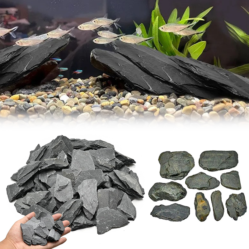 Aquarium Fish Fishing - Kit de Pedras para Paisagismo de