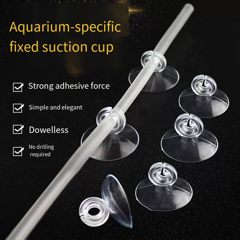 Aquarium Thermometer - Tubo de oxigênio, ventosa fixa, bomba