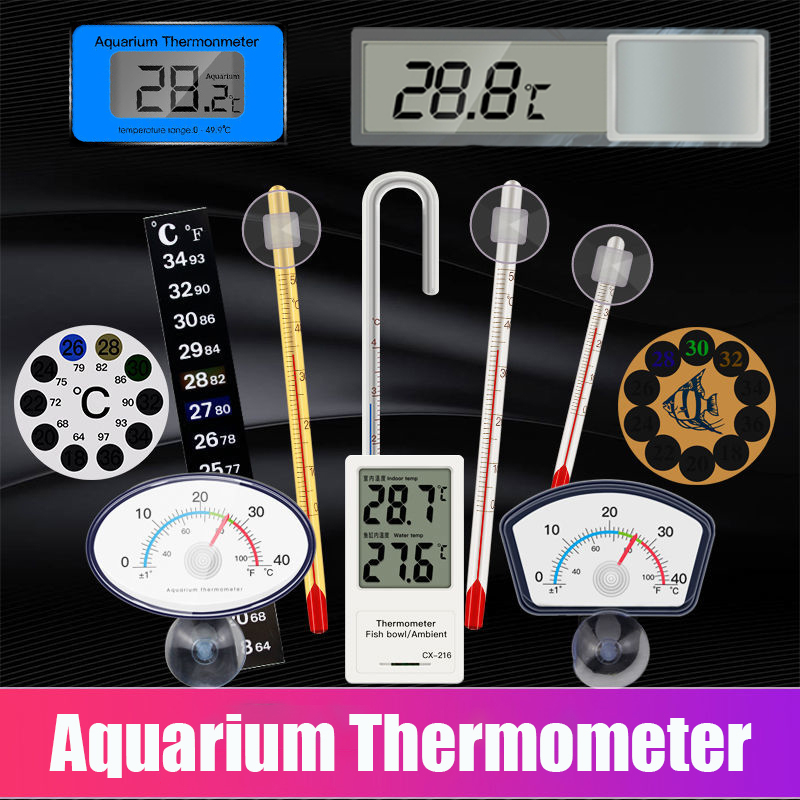 Aquarium Thermometer - Termômetro de aquário, tanque de peixes,