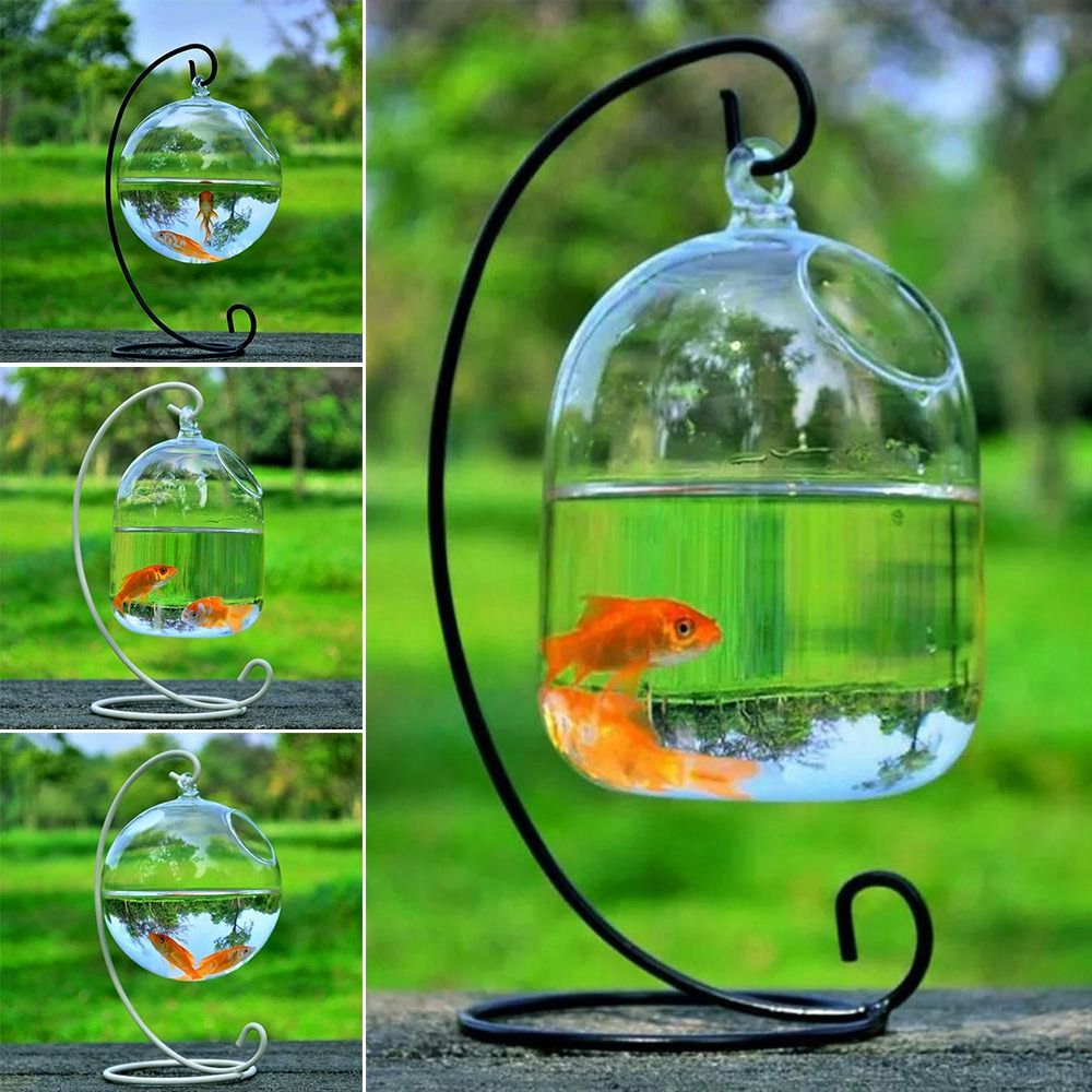 Aquarium Fish Background - Decoração de Aquário Suspensa com Suporte,