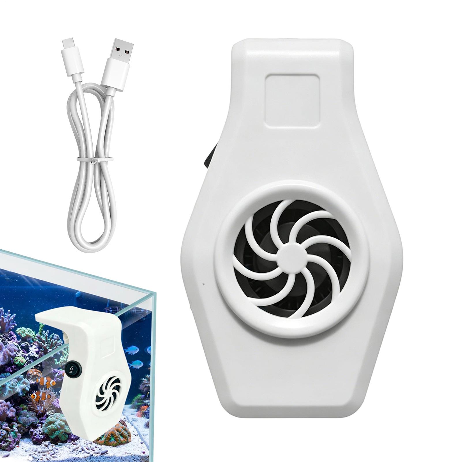 Aquarium Fish Background - Ventilador de Resfriamento para Aquário Ajustável,
