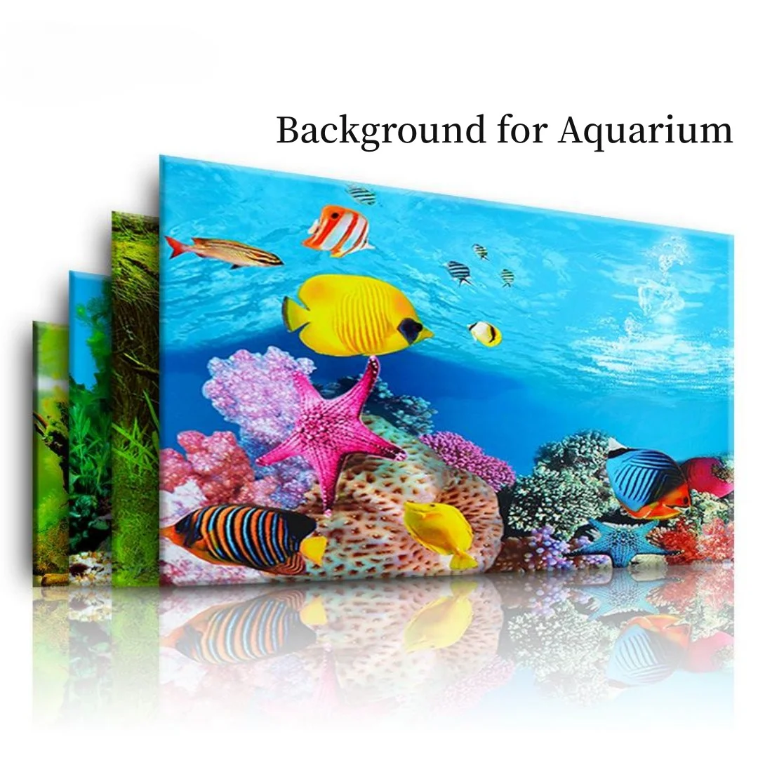 Aquarium Fish Background - Fundo aquário 3d adesivo cartaz decoração