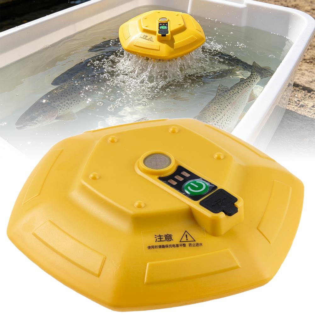 Aquarium Fish Fishing - Bomba de Oxigênio Portátil para Aquário,