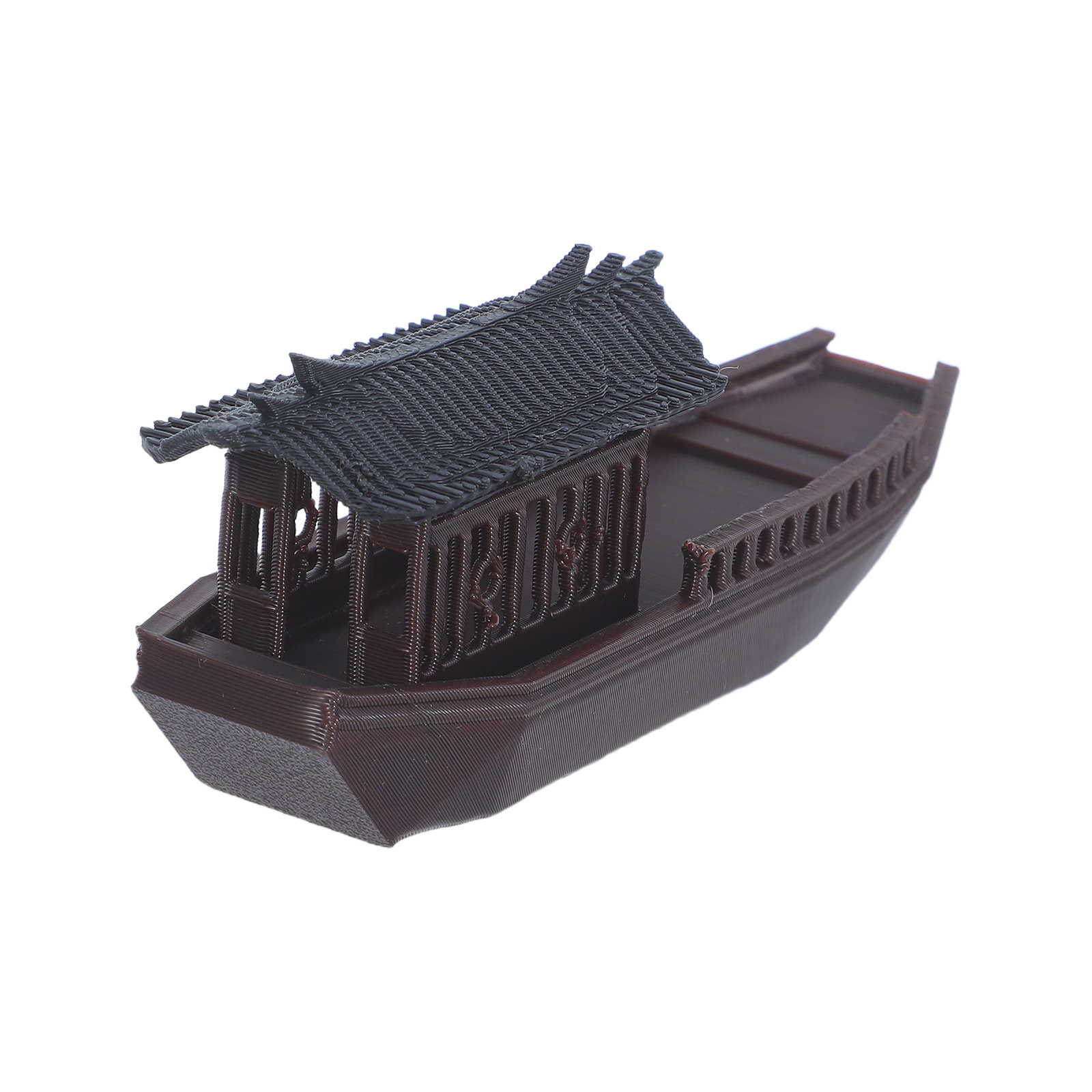 Aquarium Fish Fishing - Barco de Pesca Chinês em Miniatura,