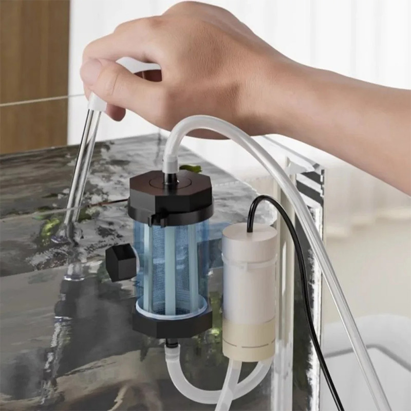 Bomba de Sucção Elétrica USB p - Aquarium Fish Waste Collector avaliação e preço