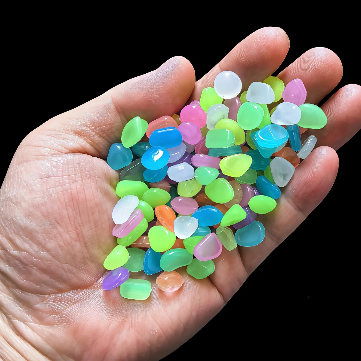 Pedras Luminosas Coloridas de  - Aquarium Fish Fishing avaliação e preço