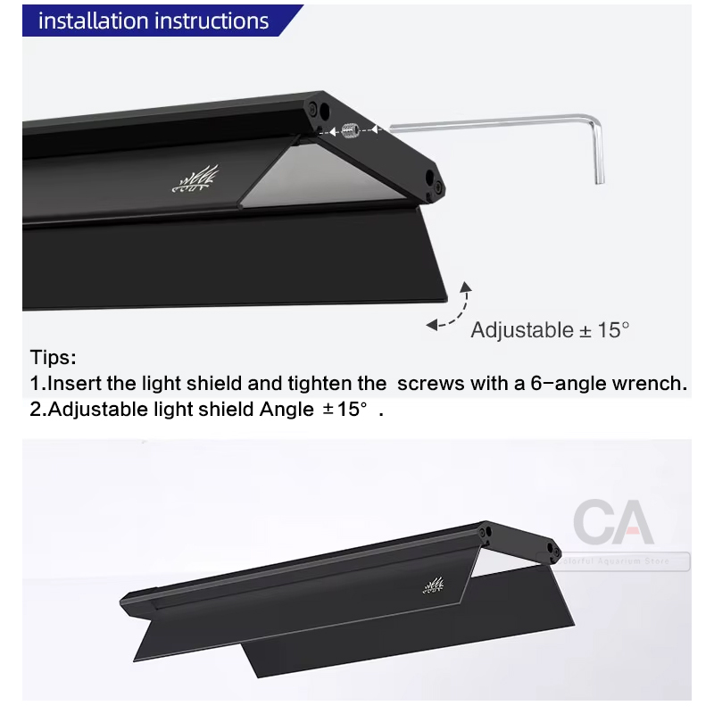 Acessórios para Lâmpada de Aqu - Aquarium Fish Lamp avaliação e preço