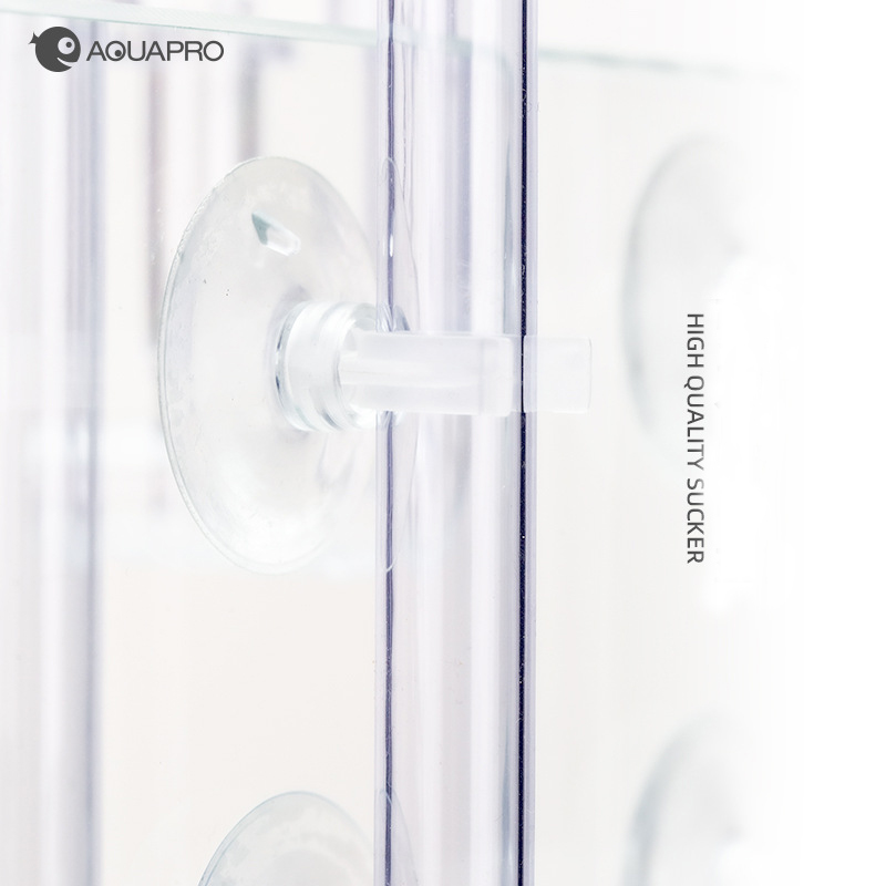 Aquapro plástico influxo saída - Aquarium Fish Waste Collector avaliação e preço