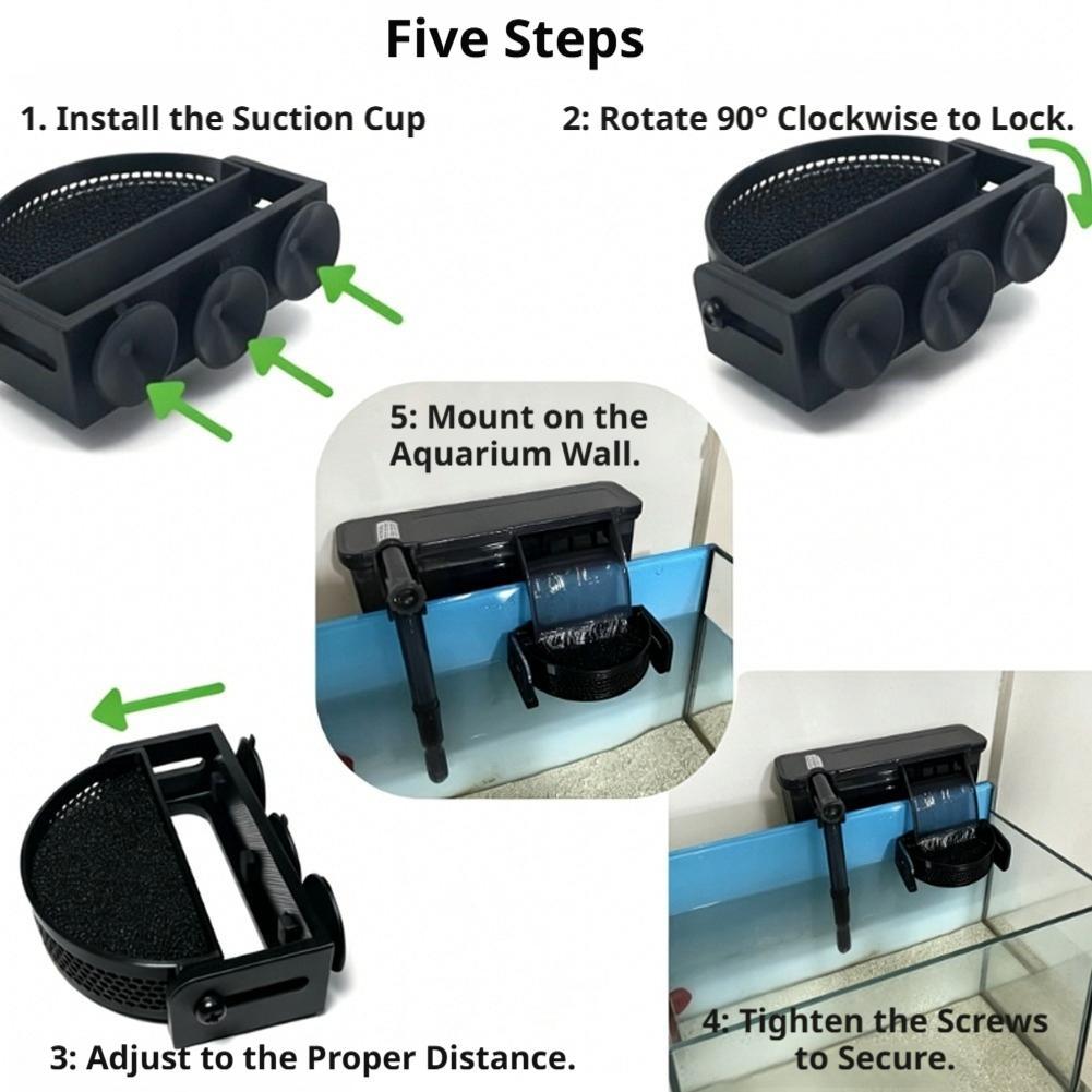    Filtro Premium para Aquári - Aquarium Fish Waste Collector avaliação e preço