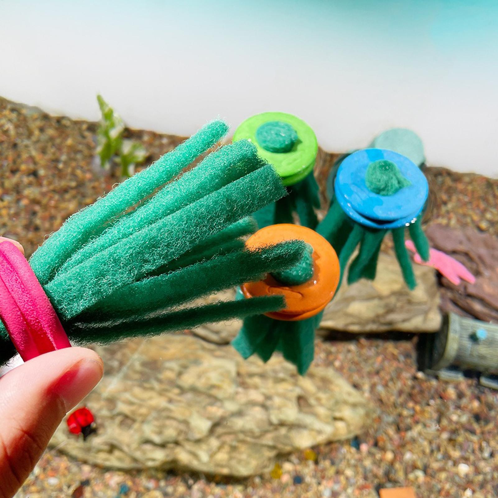 10 Peças Mop Decorativo para A - Aquarium Fish Eggs avaliação e preço