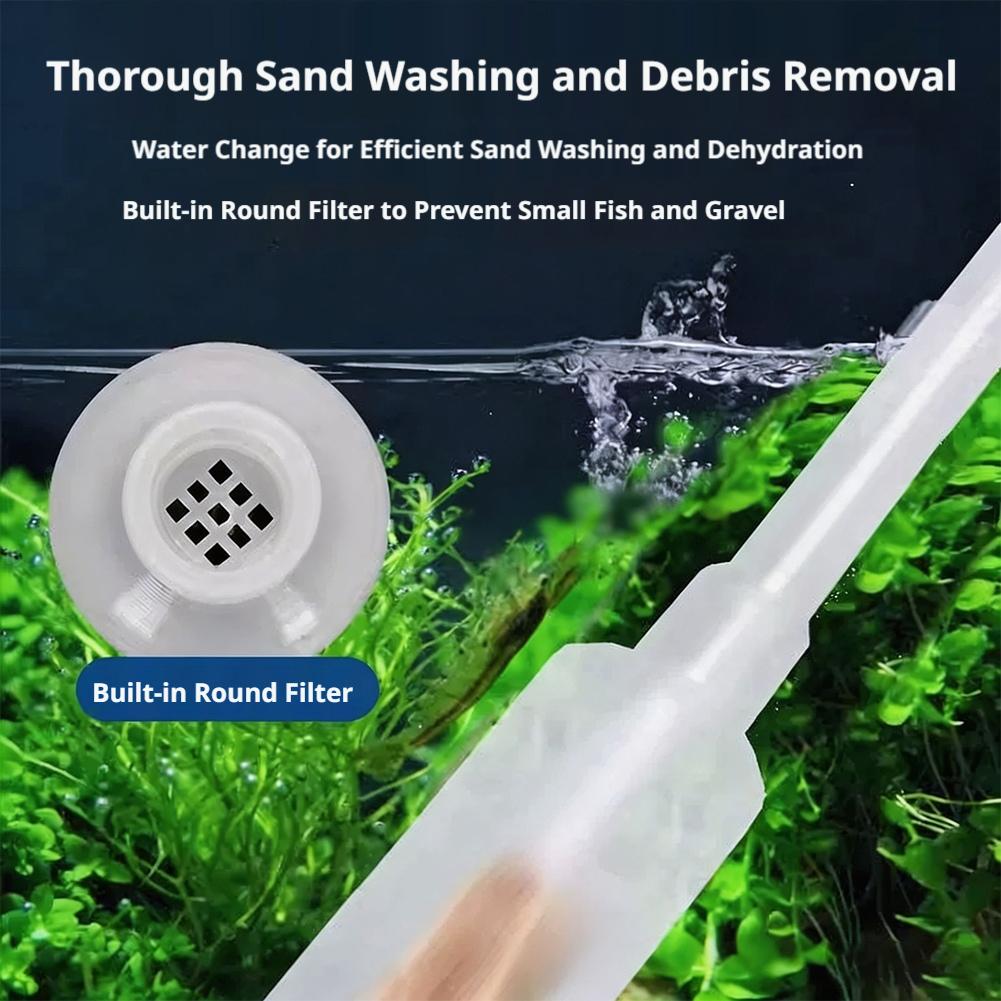 Kit Manual de Sifão para Aquár - Aquarium Fish Waste Collector avaliação e preço