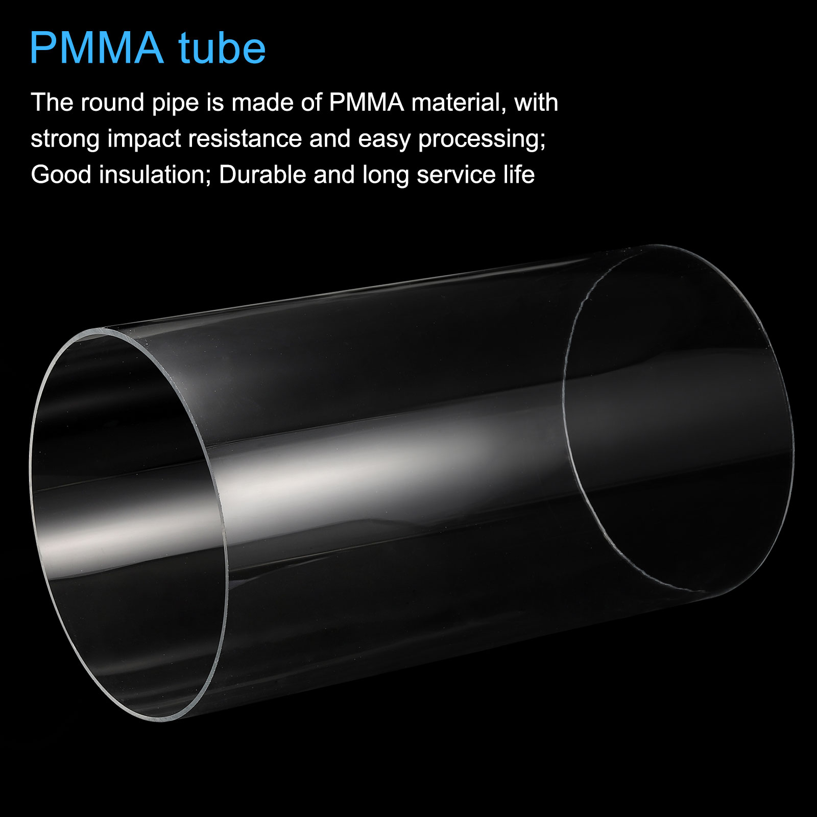 Tubo acrílico transparente par - Aquarium Fish Lamp avaliação e preço
