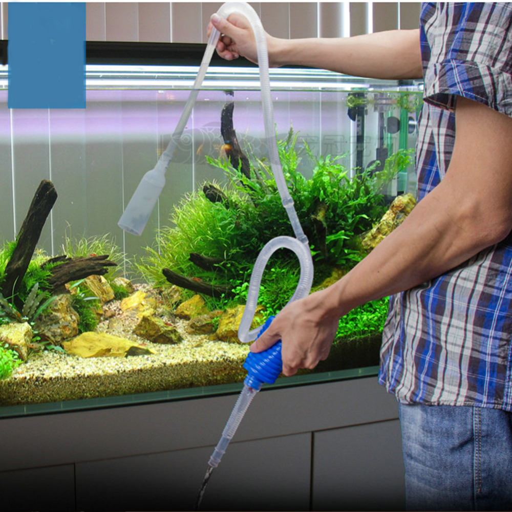 Sifão a vácuo sifão para aquár - Aquarium Fish Waste Collector avaliação e preço
