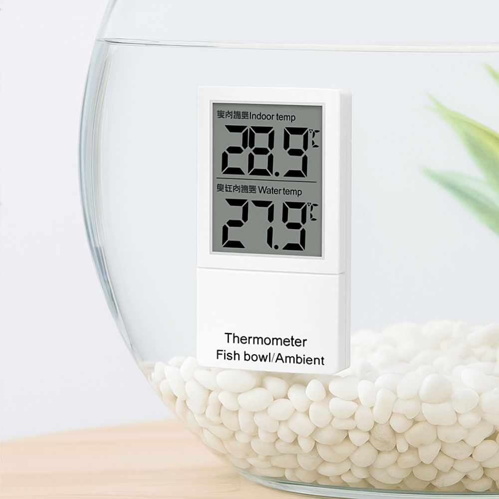 Lcd display digital mini aquár - Aquarium Thermometer avaliação e preço
