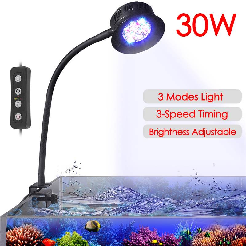 30w aquário tanque de peixes á - Aquarium Fish Lamp avaliação e preço
