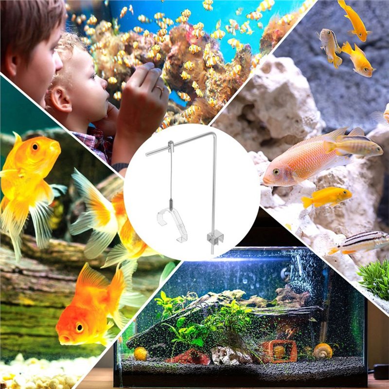 Suporte de alumínio para lâmpa - Aquarium Fish Lamp avaliação e preço