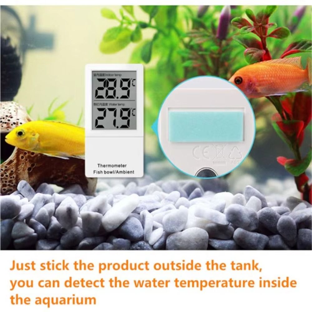 Mini termômetro de aquário com - Aquarium Thermometer avaliação e preço