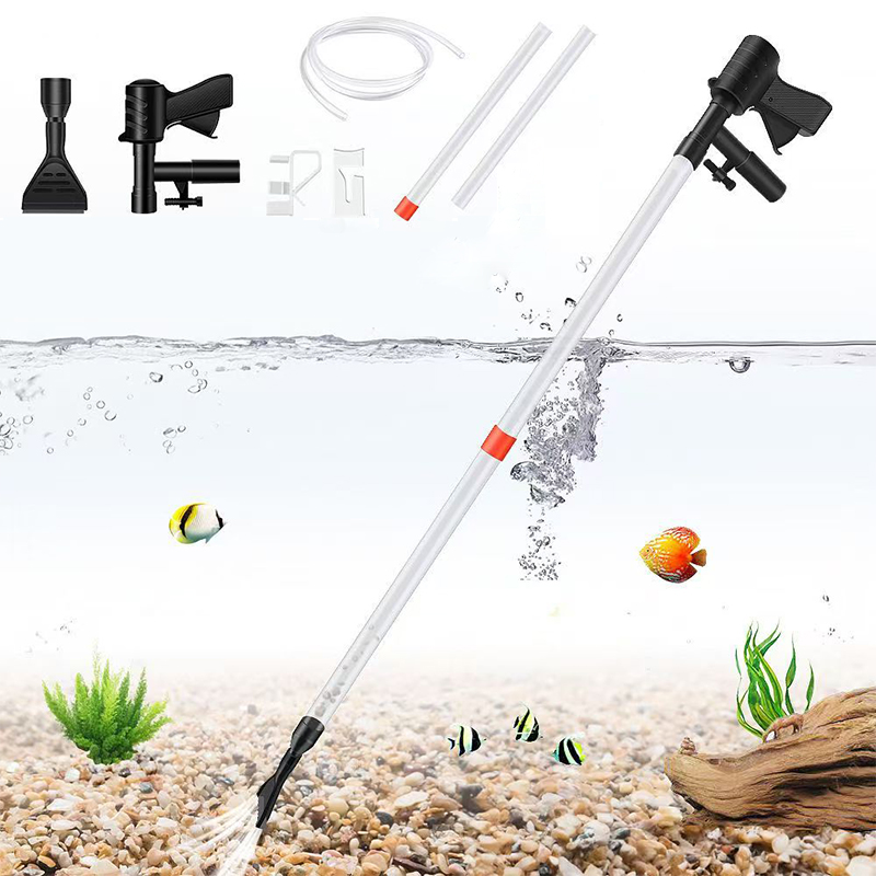 Bomba Manual de Troca de Água  - Aquarium Fish Waste Collector avaliação e preço