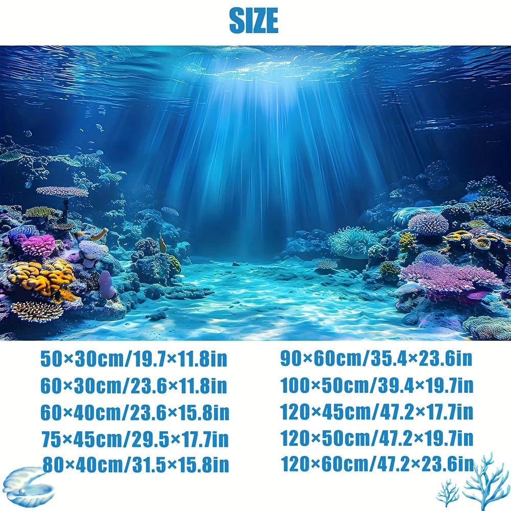 Papel de Parede para Aquário,  - Aquarium Fish Background avaliação e preço
