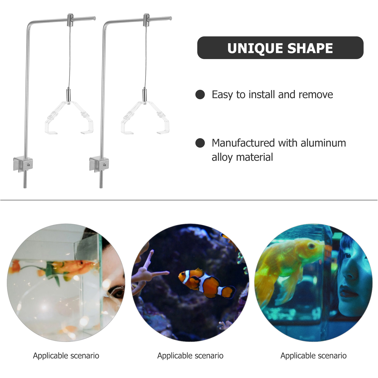 2 pçs suporte de luz do aquári - Aquarium Fish Lamp avaliação e preço