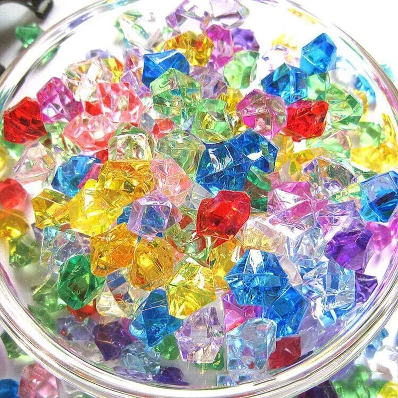 200 pçs pedra preciosa acrílic - Aquarium Fish Colorful avaliação e preço