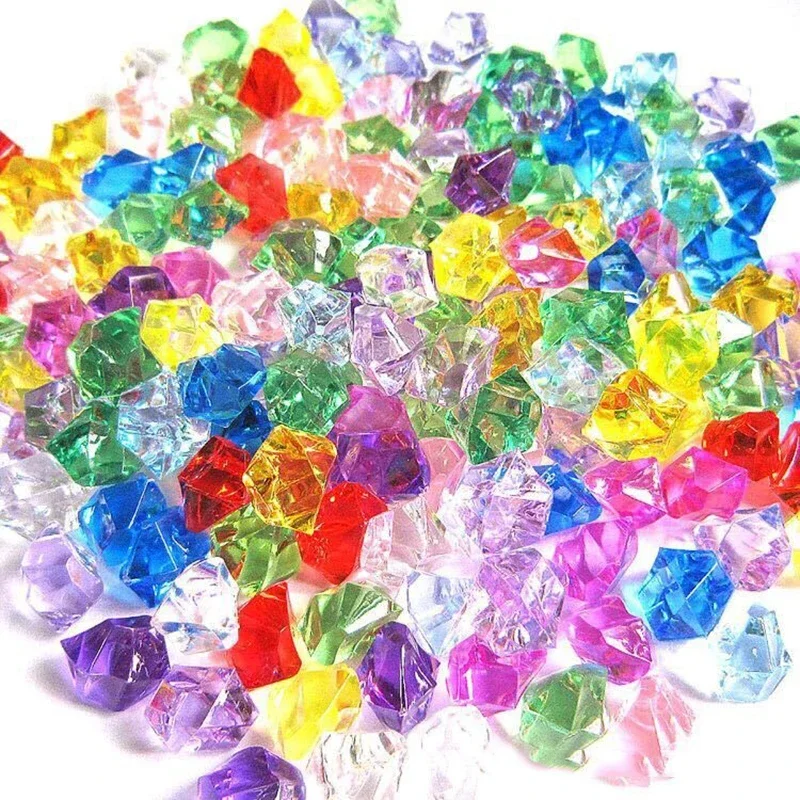 200 pçs pedra preciosa acrílic - Aquarium Fish Colorful avaliação e preço