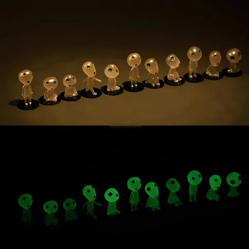 Mini Figuras de Elfos Luminoso - Aquarium Fish Fishing avaliação e preço