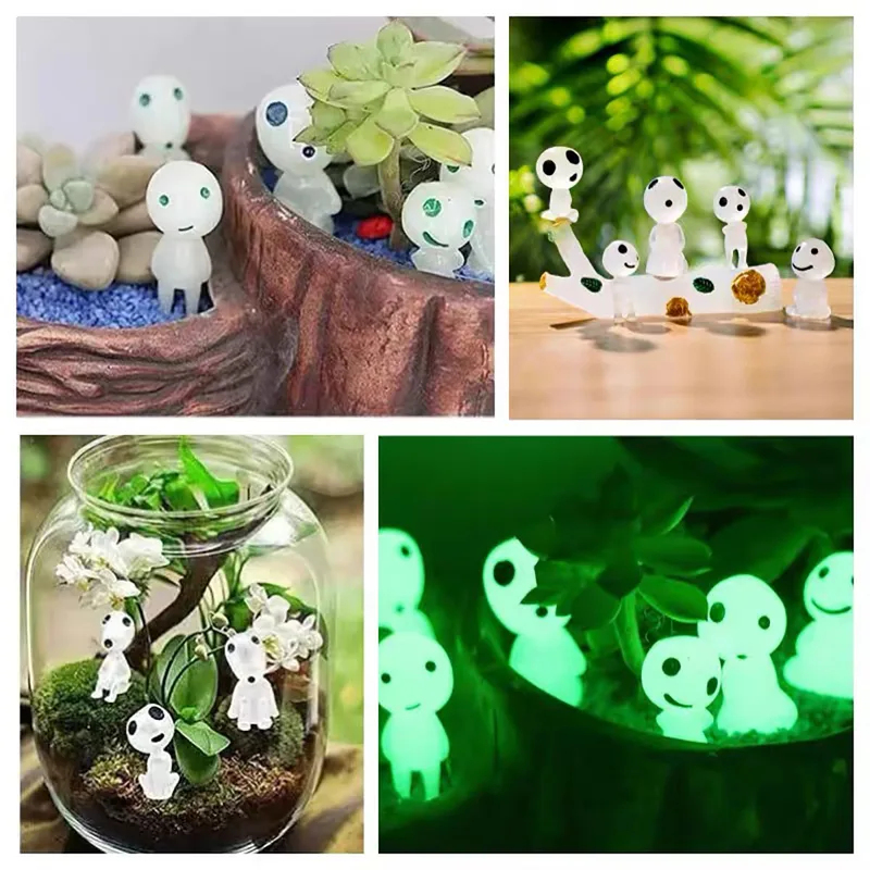 Mini Figuras de Elfos Luminoso - Aquarium Fish Fishing avaliação e preço