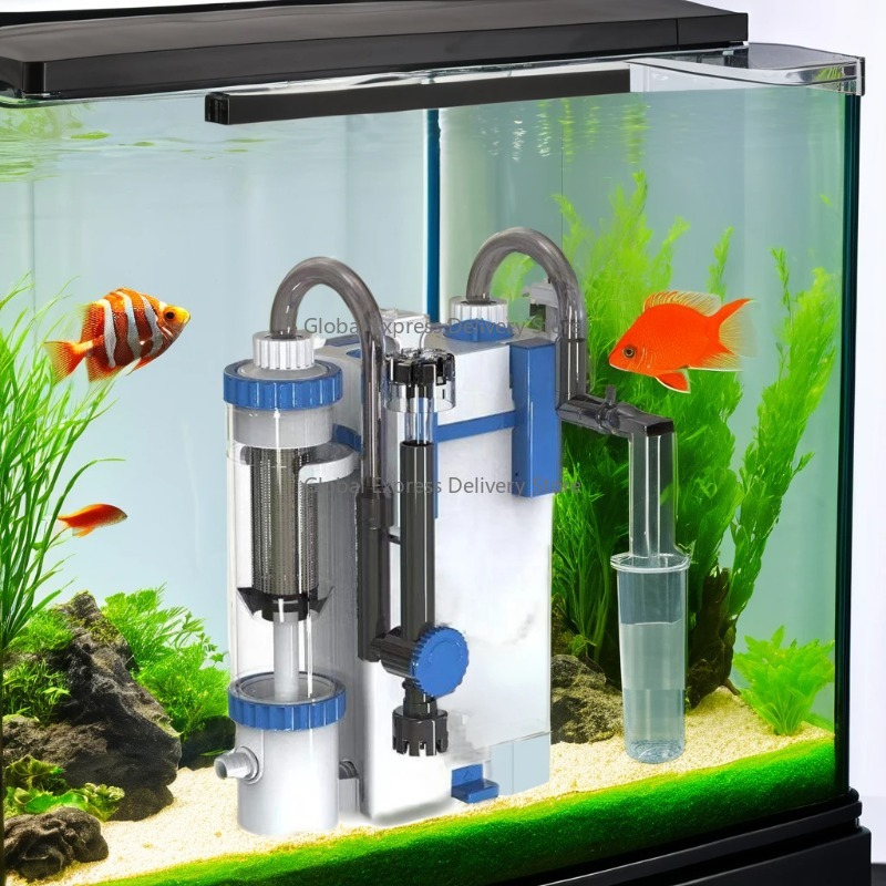 3 em 1 pendurado na parte tras - Aquarium Fish Waste Collector avaliação e preço